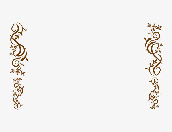 两边花纹免抠