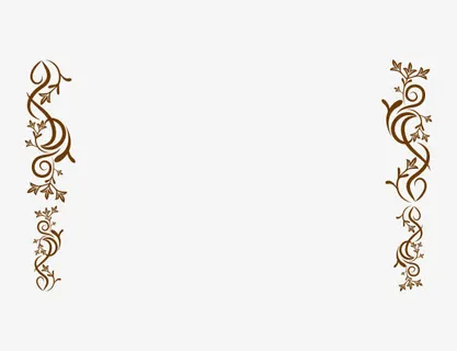 两边花纹免抠