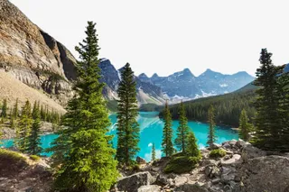 山水湖泊景色三免抠