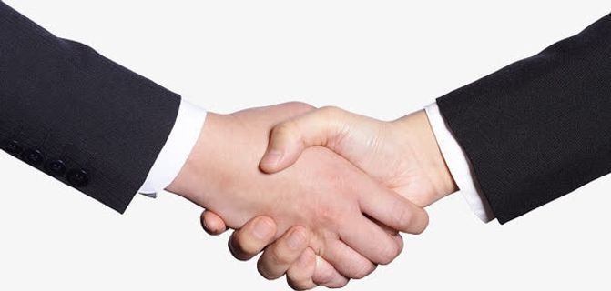 合作手握手~免抠其他元素