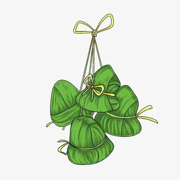 粽子插画端午节免抠