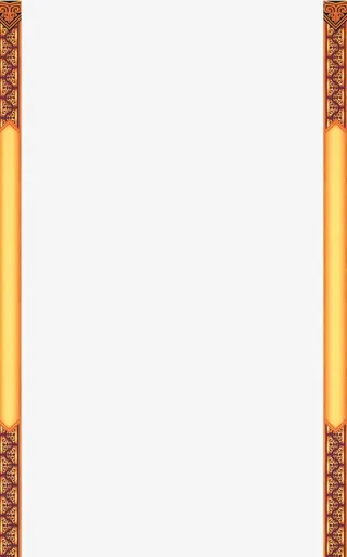 中国风画框免抠