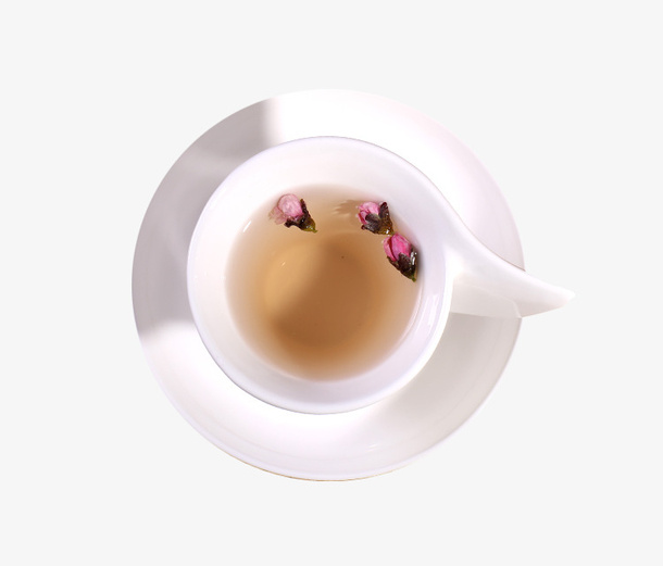 产品实物养生桃花茶免抠