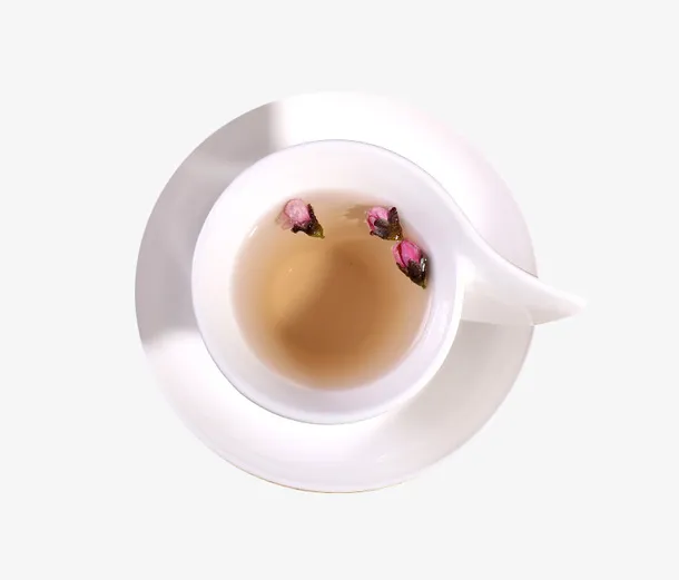 产品实物养生桃花茶免抠