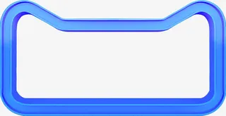 天猫猫头3D立体卡通素材免抠