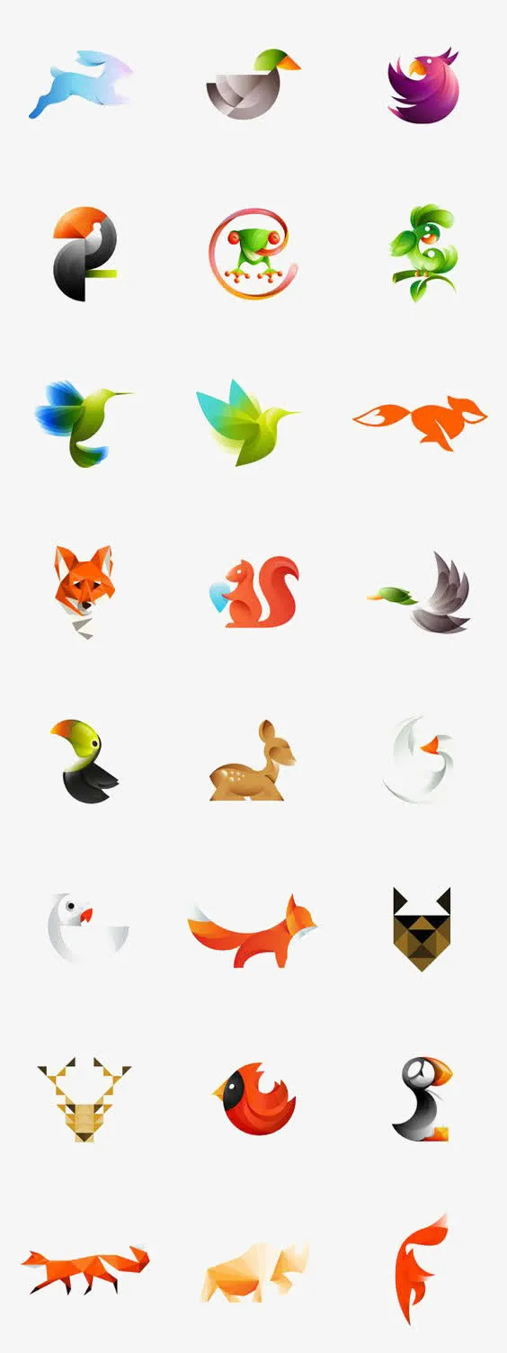 动物LOGO免抠