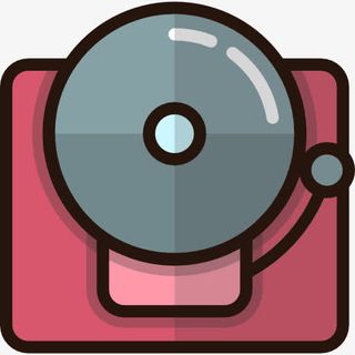 上课铃图标免抠