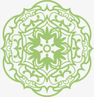 欧式复古底纹矢量免抠