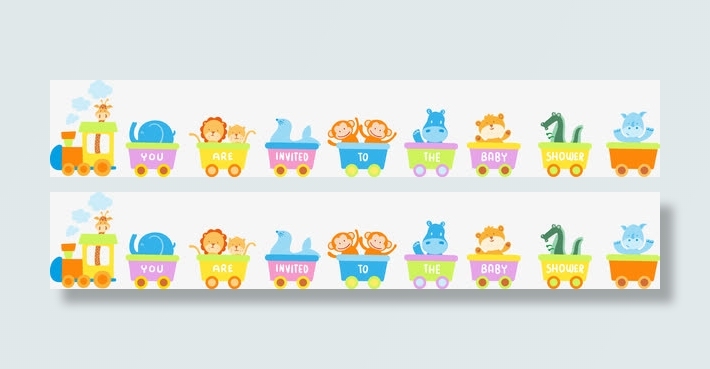 卡通小火车免抠