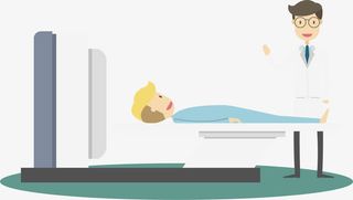 拍摄脑补CT免抠