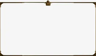 游戏提示 边框 中世纪复古免抠