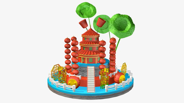 传统中国风国朝免抠