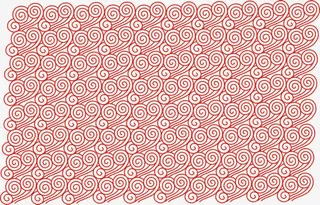 手绘复古花纹祥云免抠