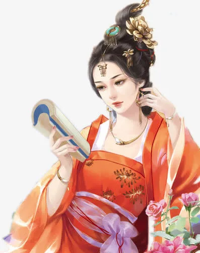 古代美女免抠
