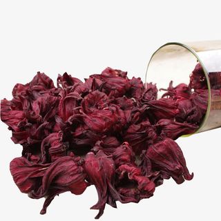 倒出来的洛神花图片素材免抠