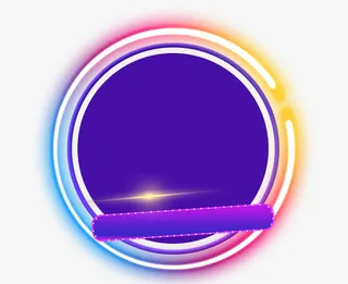 天猫99大促渐变炫彩模板免抠