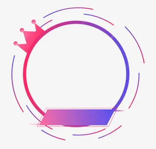 头像框圆框头像框免抠