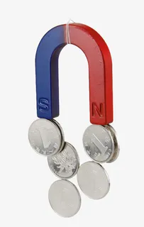 磁铁吸附效果素材免抠