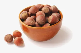 榛子零食坚果实物摄影免抠