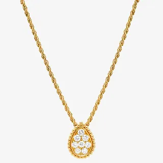 钻石黄金项链免抠