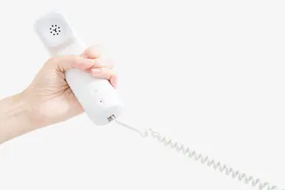 手拿电话元素免抠