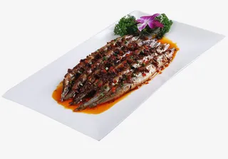 盘装烧烤麻辣秋刀鱼免抠