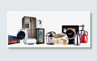 一堆电器PNG免抠