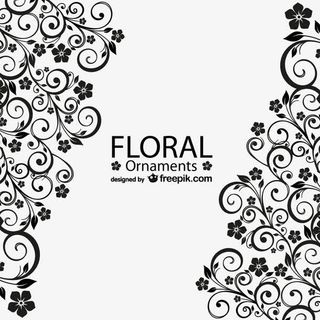 欧式古典线条花纹矢量素材免费下免抠