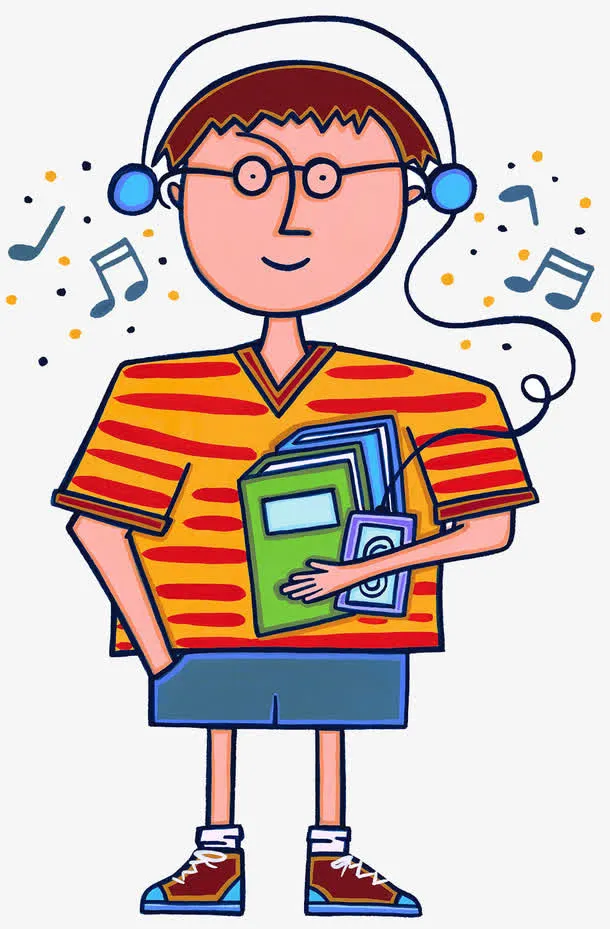 学生简笔画免抠