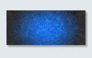 蓝色古风底纹装饰免抠