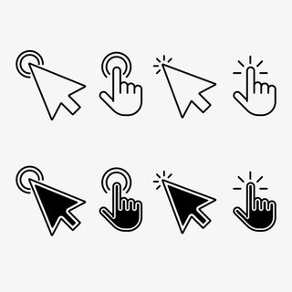 选择点击图标集合免抠