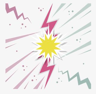 闪电效果对比免抠