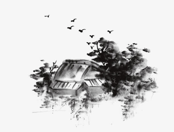 水墨免抠