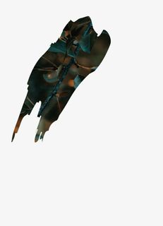 春天绿色风景画笔树叶免抠