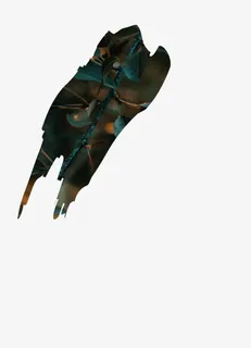 春天绿色风景画笔树叶免抠