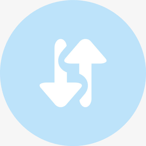 白色箭头图标免抠