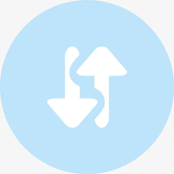 白色箭头图标免抠