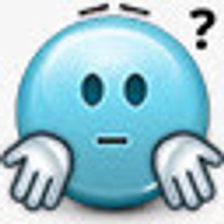 困惑不知道表情符号耸肩耸肩笑脸免抠