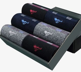 七匹狼男士袜子大礼包素材免抠