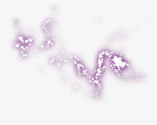 紫色闪耀光芒效果元素免抠