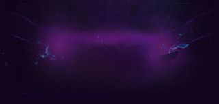 紫色光效神秘海报免抠