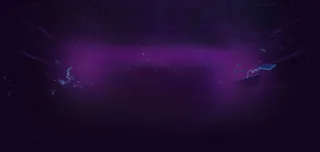 紫色光效神秘海报免抠