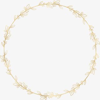 金色花环免抠