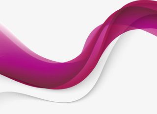 简约紫色彩带背景矢量素材