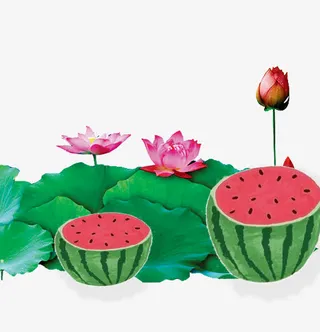 夏凉西瓜免抠