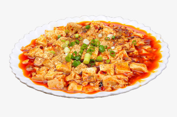 麻辣麻婆豆腐免抠