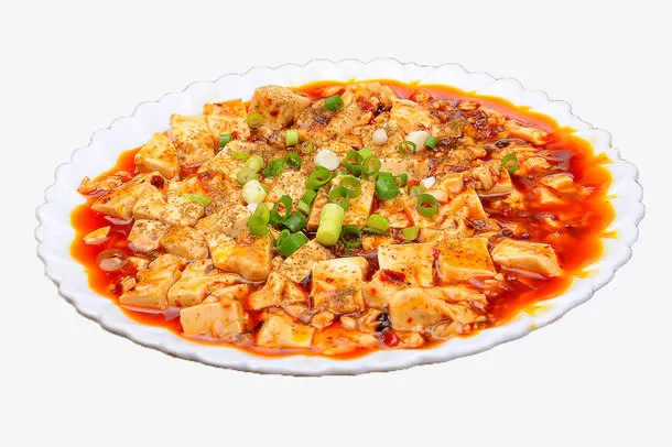 麻辣麻婆豆腐免抠