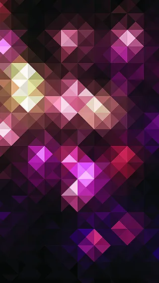 紫色晶格化炫酷H5背景高清