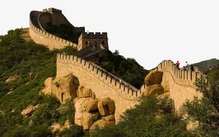 北京八达岭长城十三免抠