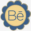 花瓣社交媒体PNG网页图标be免抠